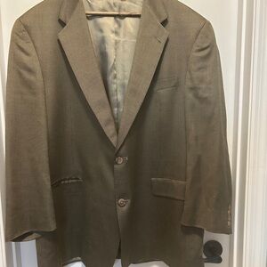 Hart Schaffner Marx Brown Sport Coat Classic Tailoring
